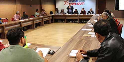 Direção da CNM/CUT define estratégias de organização para o Dia do Basta
